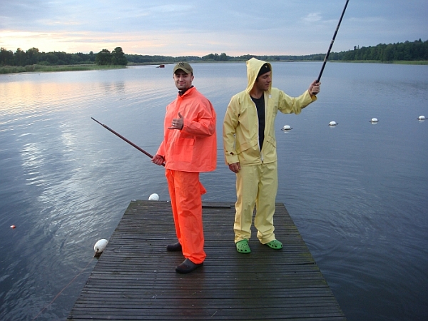 Ozan och Gabriel fiskar
